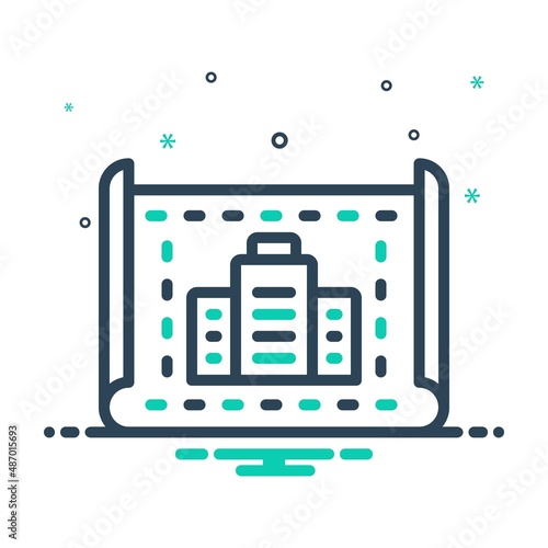 Mix icon for architect