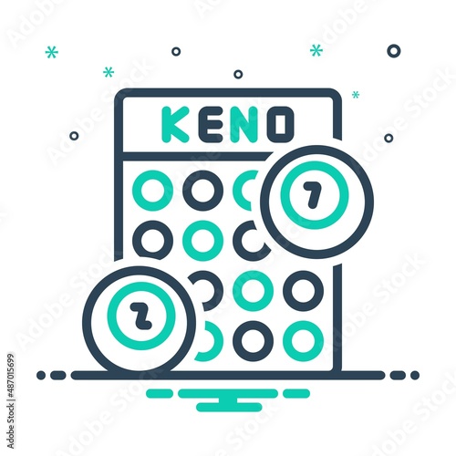 Mix icon for keno