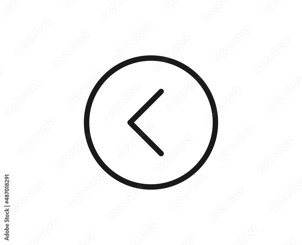 Black line icon on white background Black line icon on white background