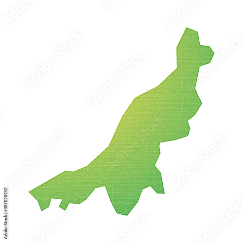 新潟県 日本地図