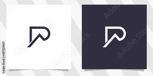 letter p with peak logo