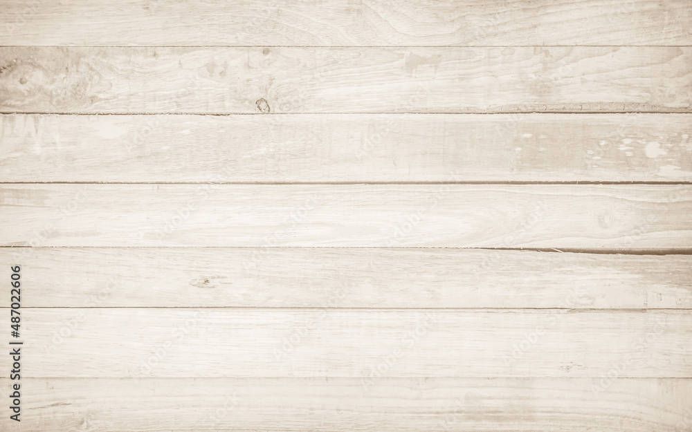 Fototapeta premium Brown Wood texture background. Wooden planks old of table top view and board nature pattern.