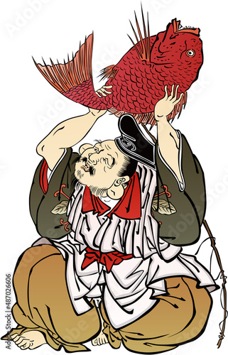 浮世絵　七福神　その19