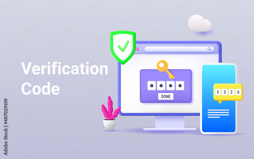 Secure password verification with two-factor authentication. SMS notification with a security code on a smartphone, 2fa, checking the entrance on the site. Secure password verification with two-factor authentication. SMS notification with a security code on a smartphone, 2fa, checking the entrance on the site.