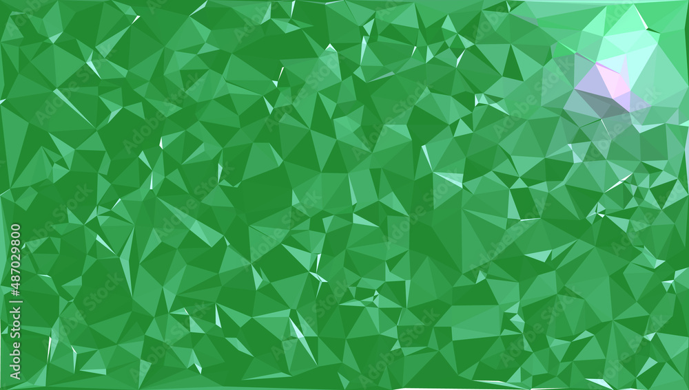 Abstract green triangle shape background. Abstract background of triangles, vector design. Abstract green triangle shape background. Abstract background of triangles, vector design.
