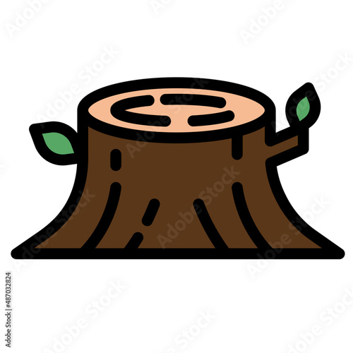 wood line icon