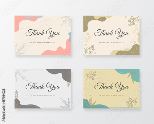 card thank you bundle,  
