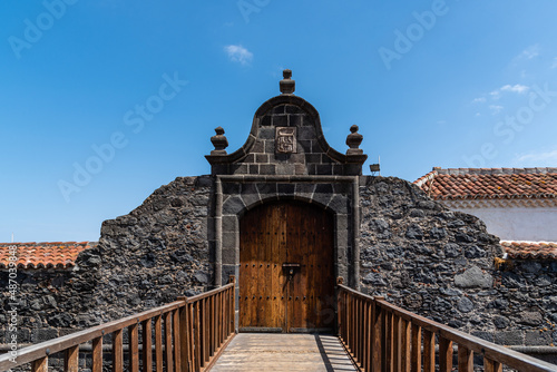 The fortress Castillo de Santa Catalina, Santa Cruz de la Palma, La Palma, Canary Islands, Spain