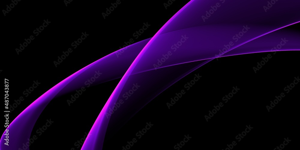 Ταπετσαρία Purple and pink color background abstract soft transparent line art