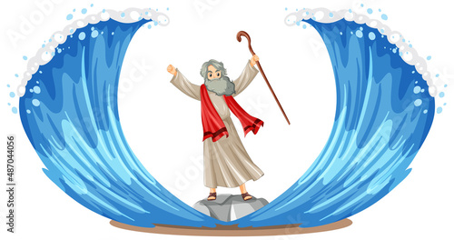 The rod of God the staff of Moses