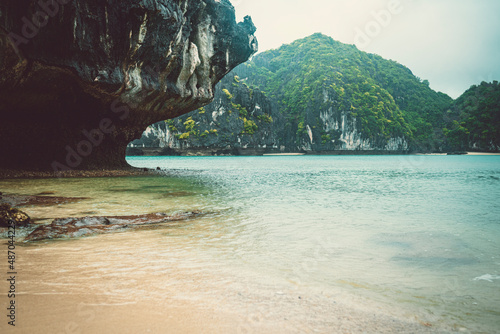 tropical island