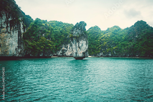 tropical island