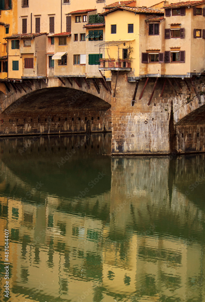 view of Ponte Vecchio in Florence