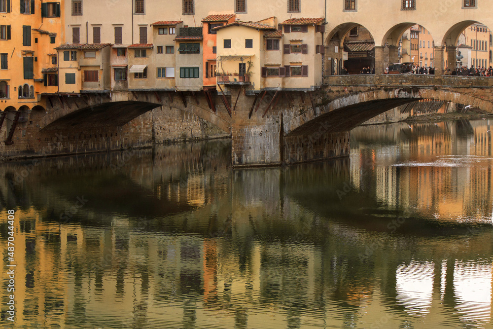 view of Ponte Vecchio in Florence