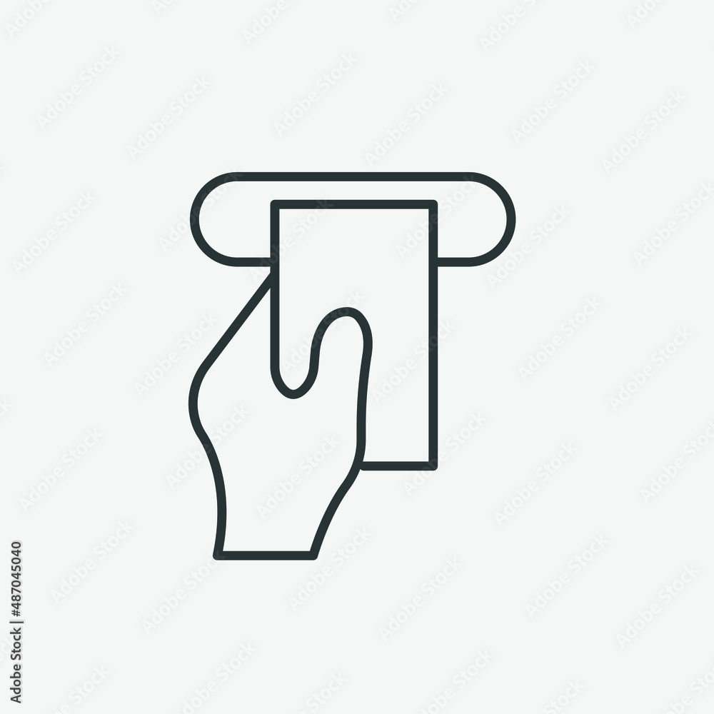 Withdrawal, atm, credit card, bank icon vector isolated Withdrawal, atm, credit card, bank icon vector isolated
