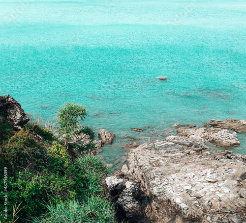 rocks in the sea
