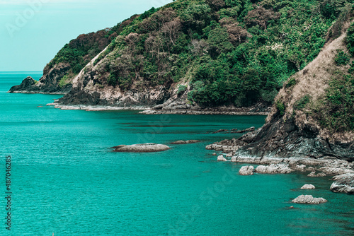 beach and sea
