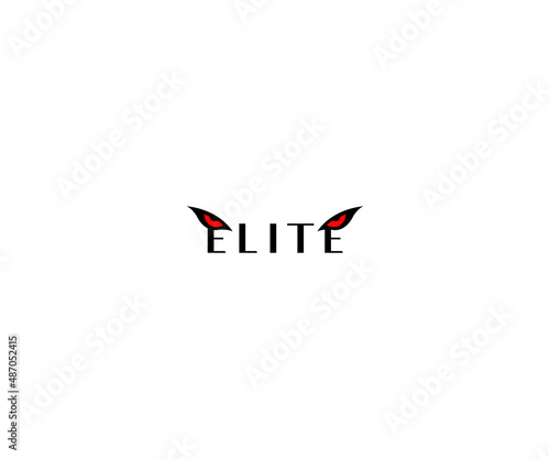 Elite Logo Design Template Vector Graphic Branding Element.