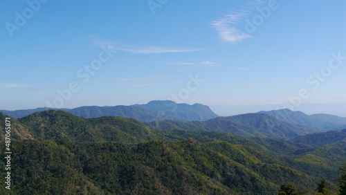 landscape with clouds