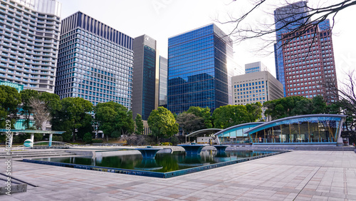 Wallpaper Mural 和田倉噴水公園（東京都千代田区） Torontodigital.ca