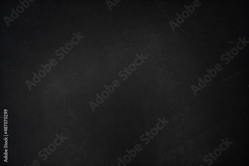 Fototapeta Naklejka Na Ścianę i Meble -  Black chalkboard background. Background, texture