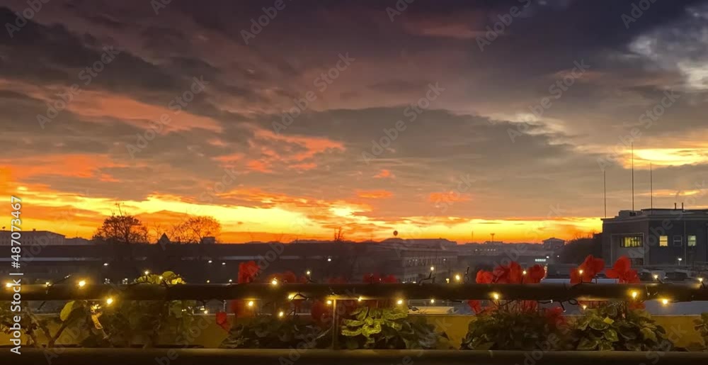 tramonto in timelaps tramonto in timelaps