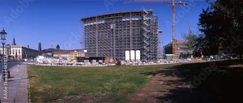 Dresden, Baustelle Frauenkirche photo