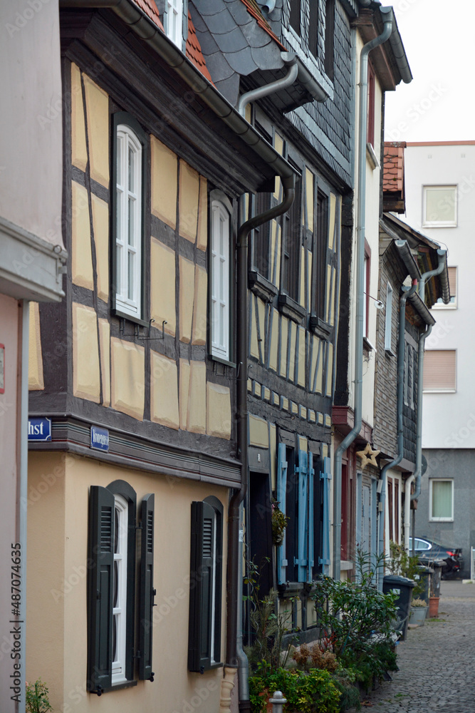Fototapeta premium frankfurt am main-höchst, altstadt