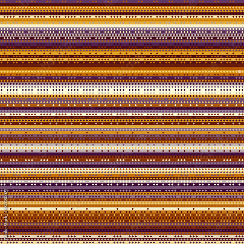 Geometric wavy abstract pattern. Polygonal square background.