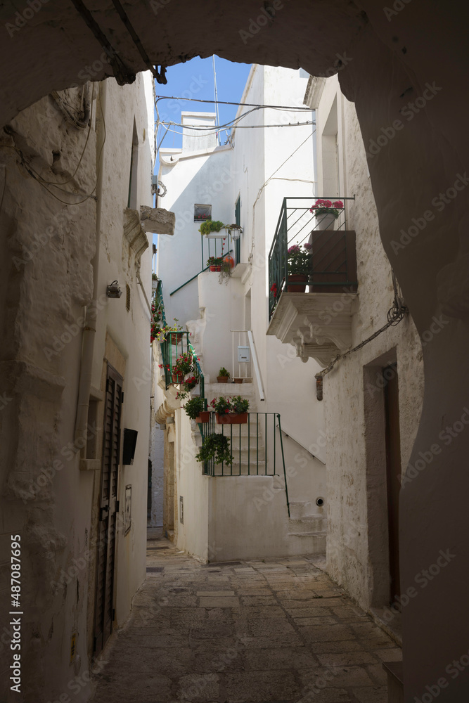 Fototapeta premium Cisternino, historic town in Apulia, Italy