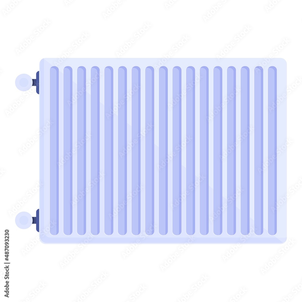 Wall convector icon cartoon vector. Electric heater. Room heating Wall convector icon cartoon vector. Electric heater. Room heating