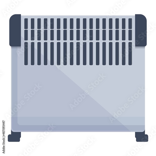 Heat convector icon cartoon vector. Heater electric. Room panel