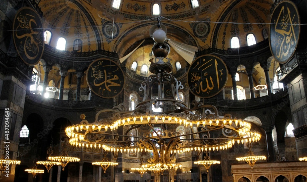 Hagia sophia(ayasofia) in istanbul, turkey Hagia sophia(ayasofia) in istanbul, turkey