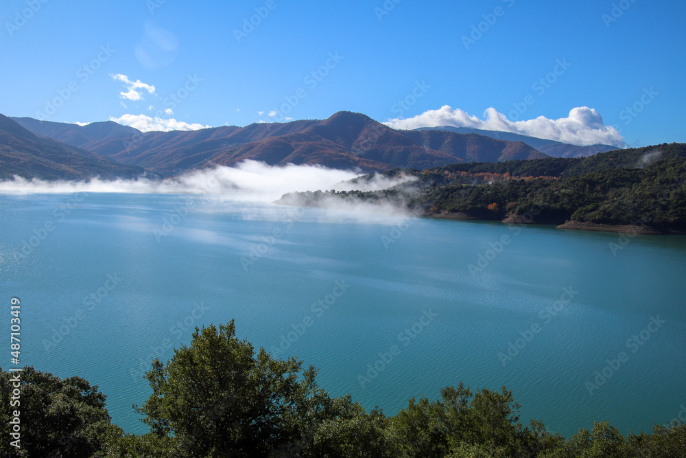 Obraz premium Mornos Lake