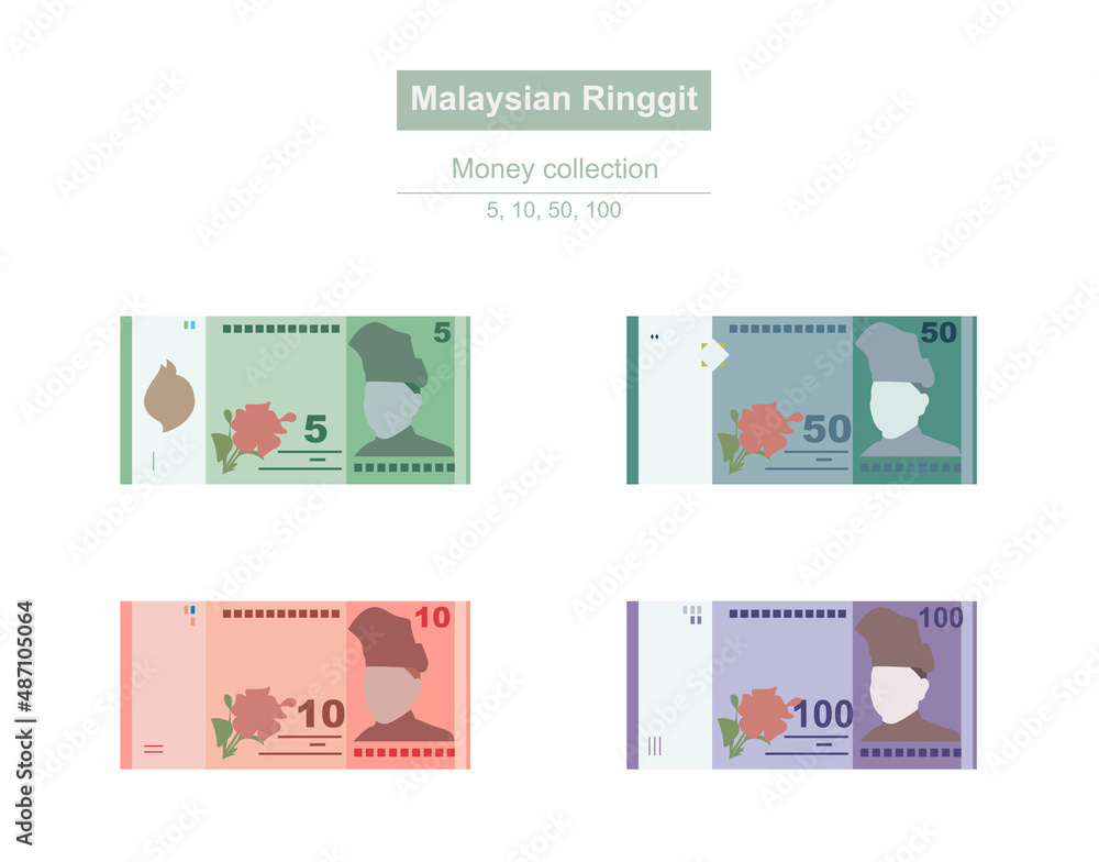 Malaysian Ringgit Vector Illustration Malaysia Indonesia Philippines malaysian-ringgit-vector-illustration-malaysia-indonesia-philippines