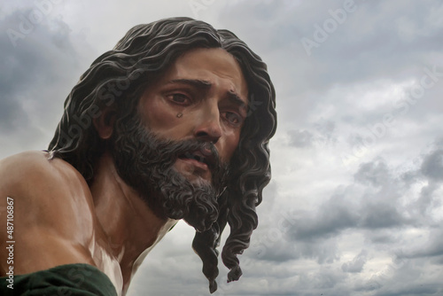 jesús de la Esperanza de la hermandad de la milagrosa, semana santa de Sevilla photo