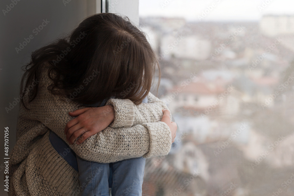 Upset Sad Stressed Depressed Teenager et window. Support Teen. Help Teenager. Teen Negative Emotions. Upset Sad Stressed Depressed Teenager et window. Support Teen. Help Teenager. Teen Negative Emotions.