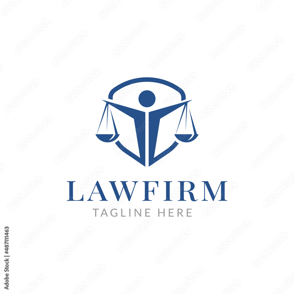 justice people logo, law firm logo design vector illustration justice people logo, law firm logo design vector illustration