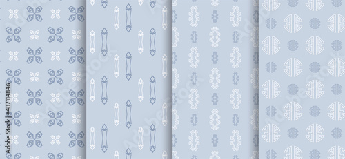 pattern with blue and white stripes, vector