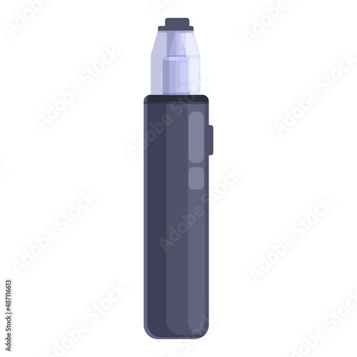 Ecigarette icon cartoon vector. Cigarette vape. Electronic smoke