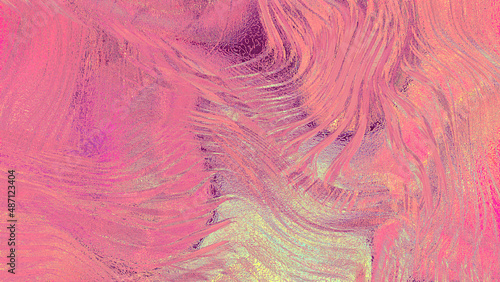Abstract textured glowing pink background.