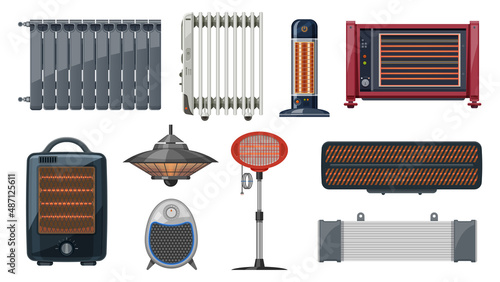 Heaters, radiators and air heating appliances