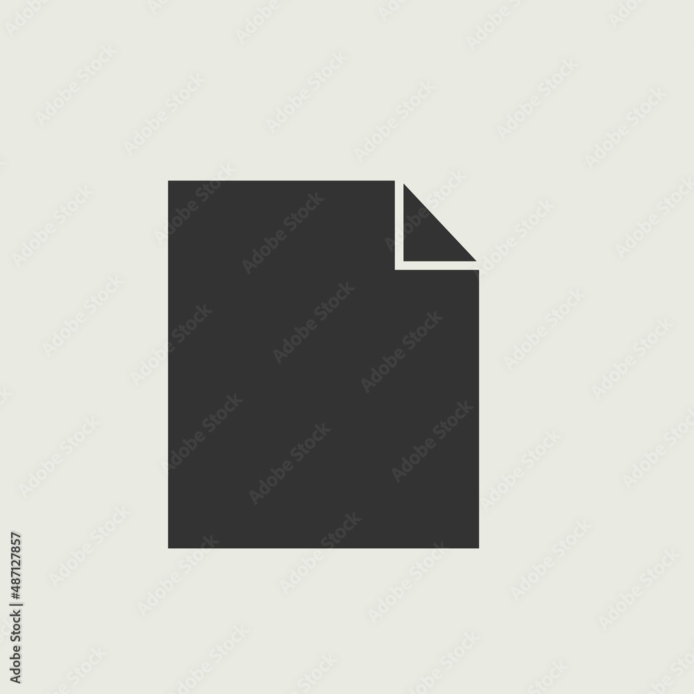 File vector icon illustration sign File vector icon illustration sign