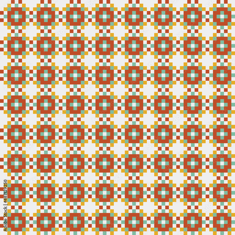 Abstract Cross Pattern generative computational art illustration Abstract Cross Pattern generative computational art illustration