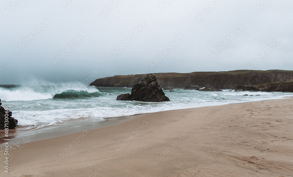 Fototapeta premium Beach in Scotland