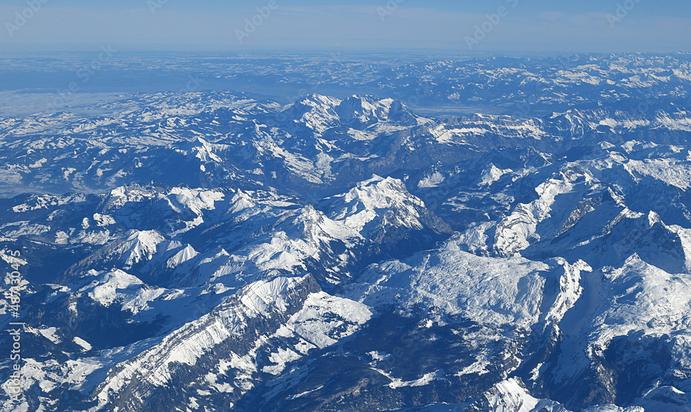 alpes...vue aérienne