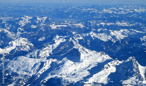 alpes...vue aérienne