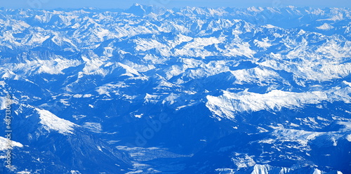 alpes...vue aérienne © rachid amrous