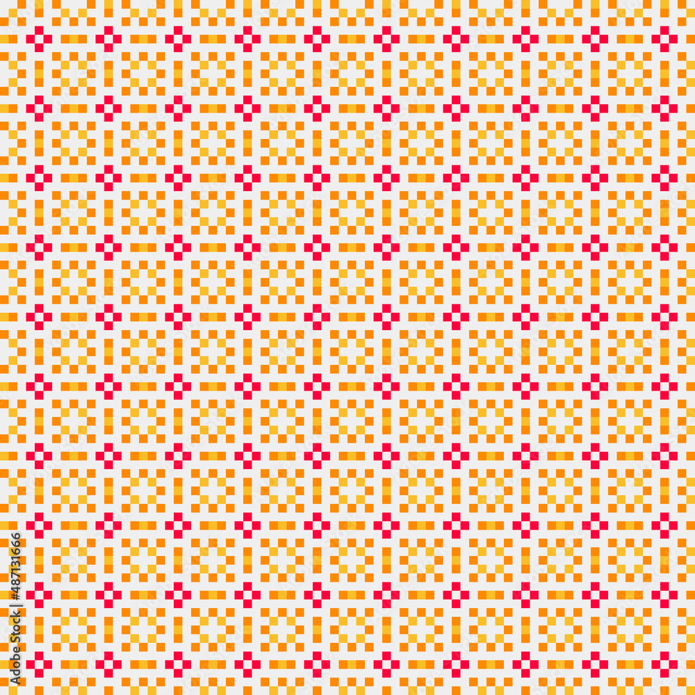 Abstract Cross Pattern generative computational art illustration Abstract Cross Pattern generative computational art illustration
