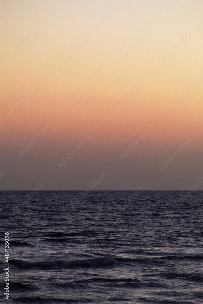 Fototapeta premium Atardecer en la playa